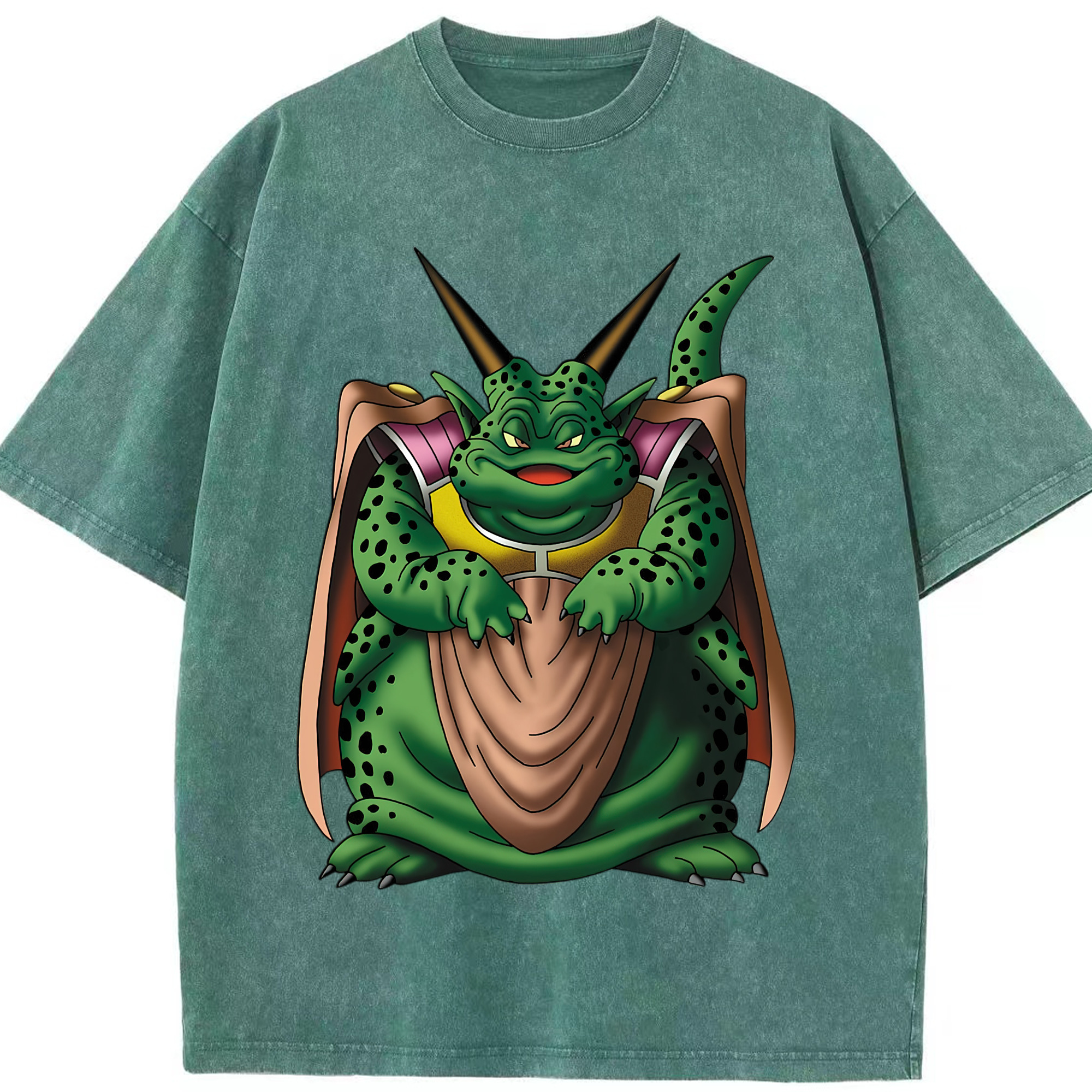 （画像用） ドラゴンクエスト Doragon Kuesuto Dragon Quest 綿100% ヴィンテージ風 半袖Tシャツ（フロントプリント）